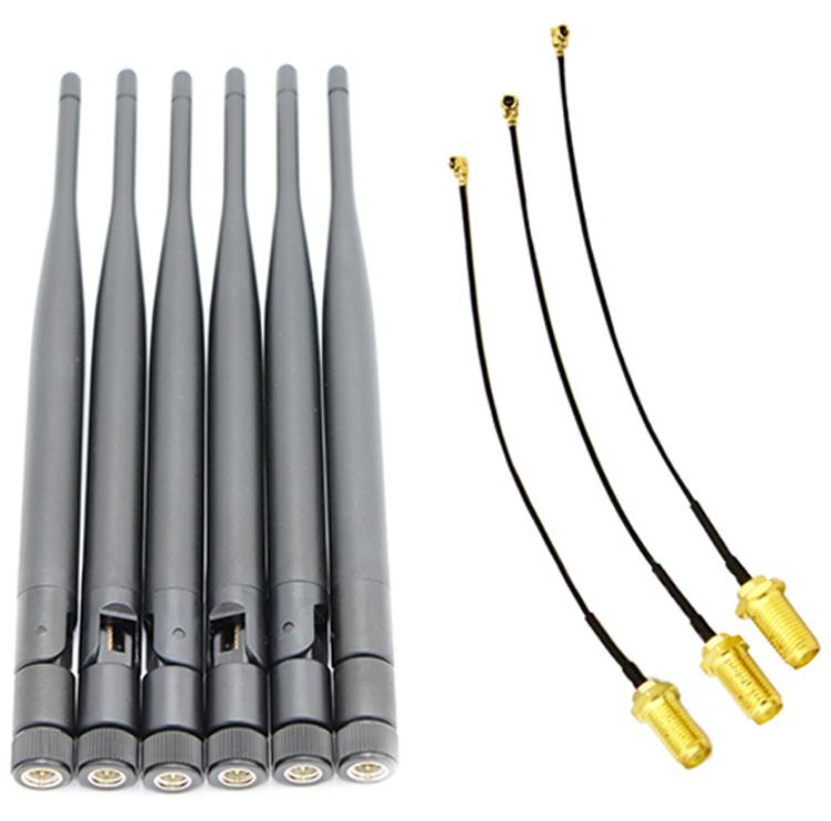 Folded Dipole Omni Directional 2400-2500 MHz 2.4G 5Dbi Router Wifi Antenna
